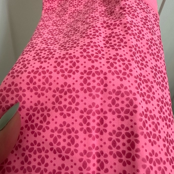 ZYIA Neon Coral Flower Power Luxe Hi-Rise 7/8 24” (size 2) - Picture 2 of 5